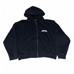 YoungLA Black Zip Up Hoodie